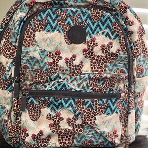Sold….Montana West Stylish Leopard cactus Print Backpack